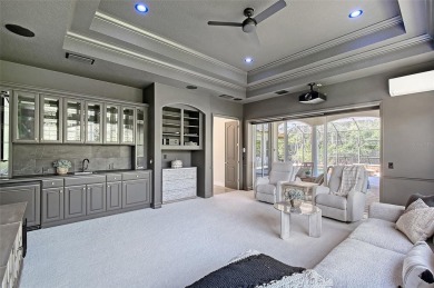 Privately positioned at the end of a quiet cul-de-sac on a rare on Lakewood Ranch Golf and Country Club in Florida - for sale on GolfHomes.com, golf home, golf lot