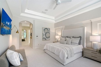 Privately positioned at the end of a quiet cul-de-sac on a rare on Lakewood Ranch Golf and Country Club in Florida - for sale on GolfHomes.com, golf home, golf lot