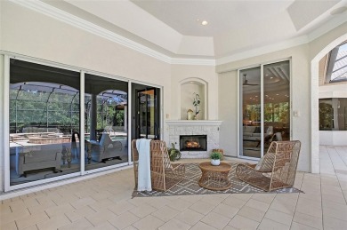 Privately positioned at the end of a quiet cul-de-sac on a rare on Lakewood Ranch Golf and Country Club in Florida - for sale on GolfHomes.com, golf home, golf lot