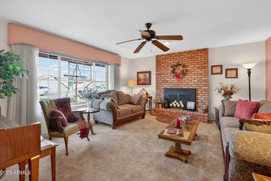 Well maintained and move-in ready 800 model is one of the on Sunland Village Golf Club in Arizona - for sale on GolfHomes.com, golf home, golf lot