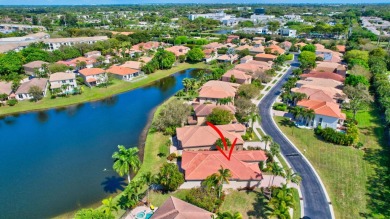 Fabulous Waterfront Single Family Home with a NEW ROOF installed on Boca Delray Golf and Country Club in Florida - for sale on GolfHomes.com, golf home, golf lot