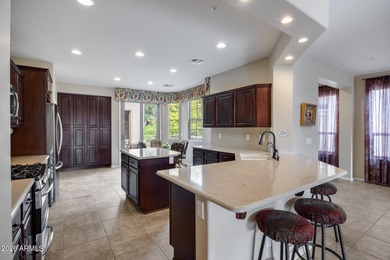 This BEAUTIFUL home sits in a quiet, peaceful area & has been on Trilogy Golf Club At Vistancia in Arizona - for sale on GolfHomes.com, golf home, golf lot