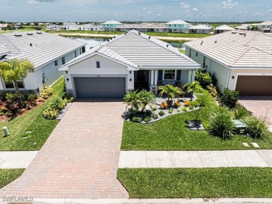 Why buy new, this 2 year new home is ready for you to move in on River Hall Country Club in Florida - for sale on GolfHomes.com, golf home, golf lot