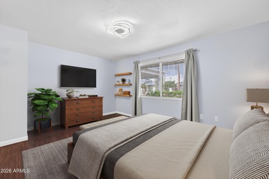 Experience the charm of this beautiful 2 bed, 2 bath home in Sun on Pebblebrook Golf Course in Arizona - for sale on GolfHomes.com, golf home, golf lot