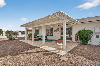 Experience the charm of this beautiful 2 bed, 2 bath home in Sun on Pebblebrook Golf Course in Arizona - for sale on GolfHomes.com, golf home, golf lot