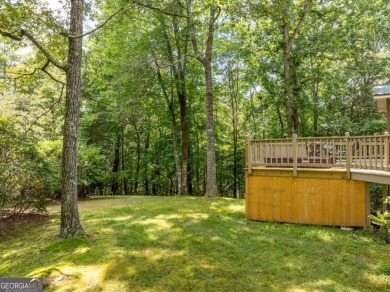 Charming Log and Stone Sided 3/2 Cabin in Whitepath Golf Course on White Path Golf Club in Georgia - for sale on GolfHomes.com, golf home, golf lot