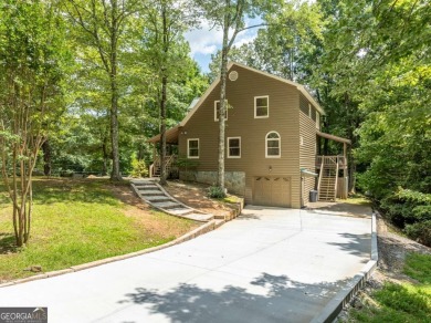 Charming Log and Stone Sided 3/2 Cabin in Whitepath Golf Course on White Path Golf Club in Georgia - for sale on GolfHomes.com, golf home, golf lot