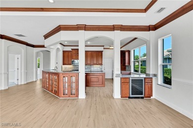 Welcome to your extraordinary new sanctuary! Tucked away on a on Venetian Golf and River Club in Florida - for sale on GolfHomes.com, golf home, golf lot