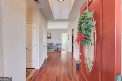 Welcome home to this inviting 4-bedroom, 2.5-bath beauty located on Hamilton Mill Golf Club in Georgia - for sale on GolfHomes.com, golf home, golf lot