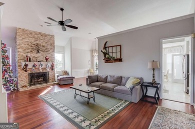 Welcome home to this inviting 4-bedroom, 2.5-bath beauty located on Hamilton Mill Golf Club in Georgia - for sale on GolfHomes.com, golf home, golf lot