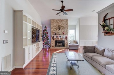 Welcome home to this inviting 4-bedroom, 2.5-bath beauty located on Hamilton Mill Golf Club in Georgia - for sale on GolfHomes.com, golf home, golf lot