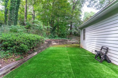 Discover a stunning 3-bedroom, 2.5-bathroom traditional ranch on Horseshoe Bend Country Club in Georgia - for sale on GolfHomes.com, golf home, golf lot