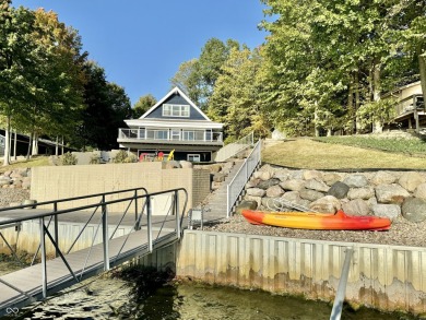 Morse Waterfront! Beautifully updated Morse Lake Home on Bear Slide Golf Club in Indiana - for sale on GolfHomes.com, golf home, golf lot