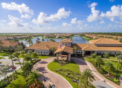 PGA Verano! Boasting $95k+ in upgrades, this Arezzo home sits on on PGA Golf Club in PGA Village in Florida - for sale on GolfHomes.com, golf home, golf lot