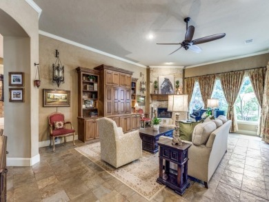 Exquisite French Country home with pool & spa in Bridlewood on Bridlewood Golf Course in Texas - for sale on GolfHomes.com, golf home, golf lot