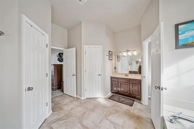 Beautiful 4-bedroom, 2.5-bath, 2-story home wonderfully on Bailey Ranch Golf Club in Oklahoma - for sale on GolfHomes.com, golf home, golf lot