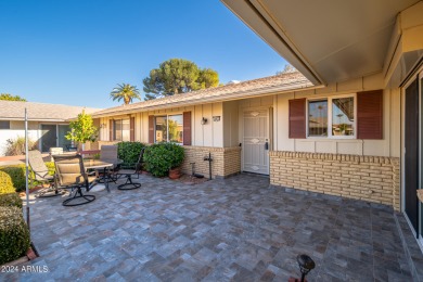 Wonderful opportunity to own this upgraded & expanded A15 model on Sun City Country Club in Arizona - for sale on GolfHomes.com, golf home, golf lot