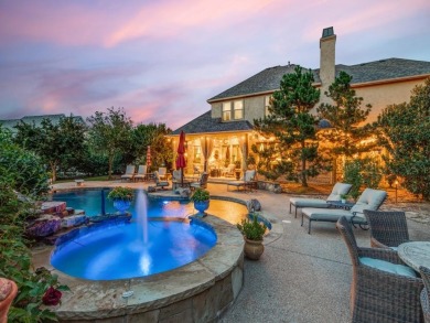 Exquisite French Country home with pool & spa in Bridlewood on Bridlewood Golf Course in Texas - for sale on GolfHomes.com, golf home, golf lot