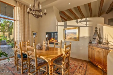 This spectacular custom home is a true desert retreat, ideally on The Boulders Resort Golf Club in Arizona - for sale on GolfHomes.com, golf home, golf lot