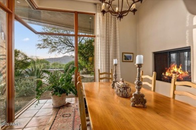 This spectacular custom home is a true desert retreat, ideally on The Boulders Resort Golf Club in Arizona - for sale on GolfHomes.com, golf home, golf lot