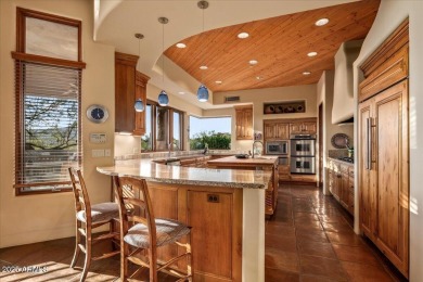 This spectacular custom home is a true desert retreat, ideally on The Boulders Resort Golf Club in Arizona - for sale on GolfHomes.com, golf home, golf lot