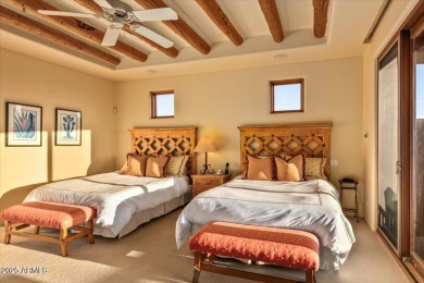 This spectacular custom home is a true desert retreat, ideally on The Boulders Resort Golf Club in Arizona - for sale on GolfHomes.com, golf home, golf lot
