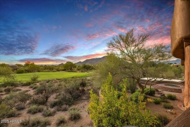 This spectacular custom home is a true desert retreat, ideally on The Boulders Resort Golf Club in Arizona - for sale on GolfHomes.com, golf home, golf lot