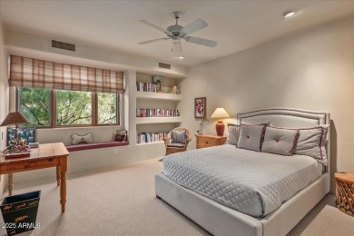 This spectacular custom home is a true desert retreat, ideally on The Boulders Resort Golf Club in Arizona - for sale on GolfHomes.com, golf home, golf lot
