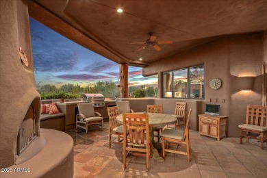 This spectacular custom home is a true desert retreat, ideally on The Boulders Resort Golf Club in Arizona - for sale on GolfHomes.com, golf home, golf lot