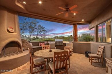 This spectacular custom home is a true desert retreat, ideally on The Boulders Resort Golf Club in Arizona - for sale on GolfHomes.com, golf home, golf lot