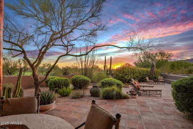 This spectacular custom home is a true desert retreat, ideally on The Boulders Resort Golf Club in Arizona - for sale on GolfHomes.com, golf home, golf lot