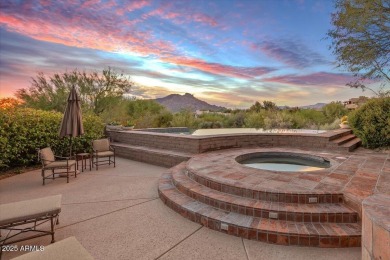 This spectacular custom home is a true desert retreat, ideally on The Boulders Resort Golf Club in Arizona - for sale on GolfHomes.com, golf home, golf lot