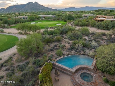 This spectacular custom home is a true desert retreat, ideally on The Boulders Resort Golf Club in Arizona - for sale on GolfHomes.com, golf home, golf lot