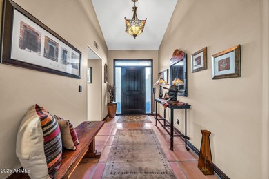 Charming Spanish-style beauty blends timeless architecture with on Rio Verde Country Club - Quail Run in Arizona - for sale on GolfHomes.com, golf home, golf lot