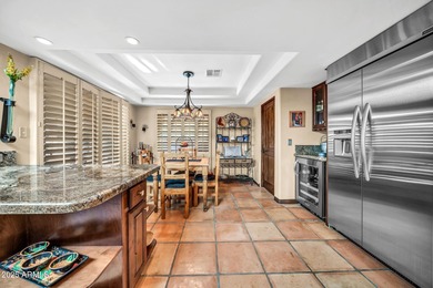 Charming Spanish-style beauty blends timeless architecture with on Rio Verde Country Club - Quail Run in Arizona - for sale on GolfHomes.com, golf home, golf lot