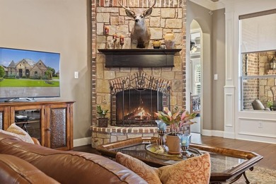 Gorgeous Custom One-Story Home in a gated Country Club Community on The Golf Club at Resort Eagle Mountain Lake in Texas - for sale on GolfHomes.com, golf home, golf lot
