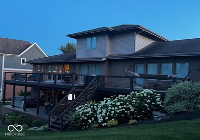 Are you looking for the perfect waterfront home nestled in a on Harrison Lake Country Club in Indiana - for sale on GolfHomes.com, golf home, golf lot