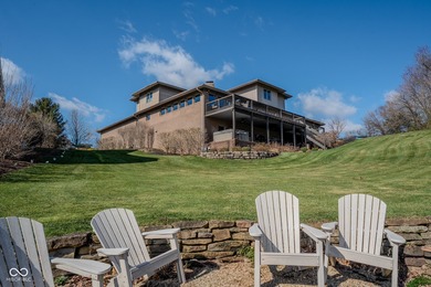 Are you looking for the perfect waterfront home nestled in a on Harrison Lake Country Club in Indiana - for sale on GolfHomes.com, golf home, golf lot