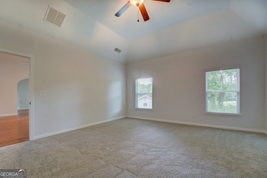 Perfect, step-less ranch home in popular Covington Place on Indian Creek Golf Club in Georgia - for sale on GolfHomes.com, golf home, golf lot