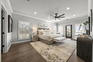 Designed for serenity and style, this zen-inspired retreat on Ram Rock Golf Course in Texas - for sale on GolfHomes.com, golf home, golf lot