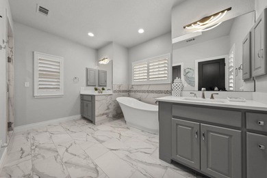 Designed for serenity and style, this zen-inspired retreat on Ram Rock Golf Course in Texas - for sale on GolfHomes.com, golf home, golf lot