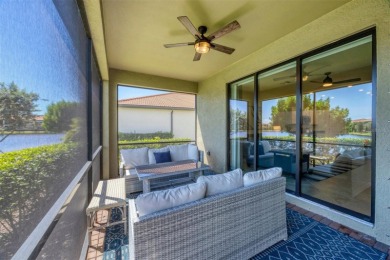 Panoramic lake views in a premier Venice golf community! on Sarasota National Golf Club in Florida - for sale on GolfHomes.com, golf home, golf lot