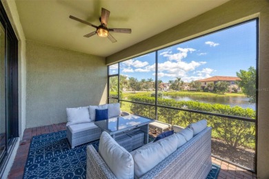 Panoramic lake views in a premier Venice golf community! on Sarasota National Golf Club in Florida - for sale on GolfHomes.com, golf home, golf lot