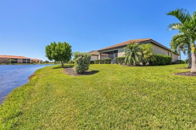 Panoramic lake views in a premier Venice golf community! on Sarasota National Golf Club in Florida - for sale on GolfHomes.com, golf home, golf lot