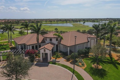 Panoramic lake views in a premier Venice golf community! on Sarasota National Golf Club in Florida - for sale on GolfHomes.com, golf home, golf lot