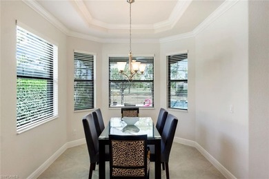 Built in 2016 by Toll Brothers, this under-lived-in Cordova home on Spanish Wells Golf and Country Club in Florida - for sale on GolfHomes.com, golf home, golf lot