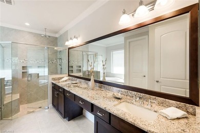 Built in 2016 by Toll Brothers, this under-lived-in Cordova home on Spanish Wells Golf and Country Club in Florida - for sale on GolfHomes.com, golf home, golf lot