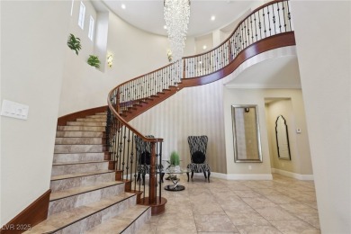 Beautiful luxury home located in the guard gated community of on Southern Highlands Golf Club in Nevada - for sale on GolfHomes.com, golf home, golf lot