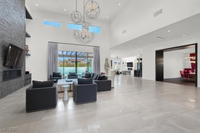 Welcome to a luxurious, single-level masterpiece nestled in the on Southern Highlands Golf Club in Nevada - for sale on GolfHomes.com, golf home, golf lot