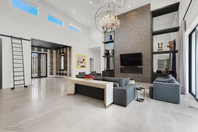 Welcome to a luxurious, single-level masterpiece nestled in the on Southern Highlands Golf Club in Nevada - for sale on GolfHomes.com, golf home, golf lot